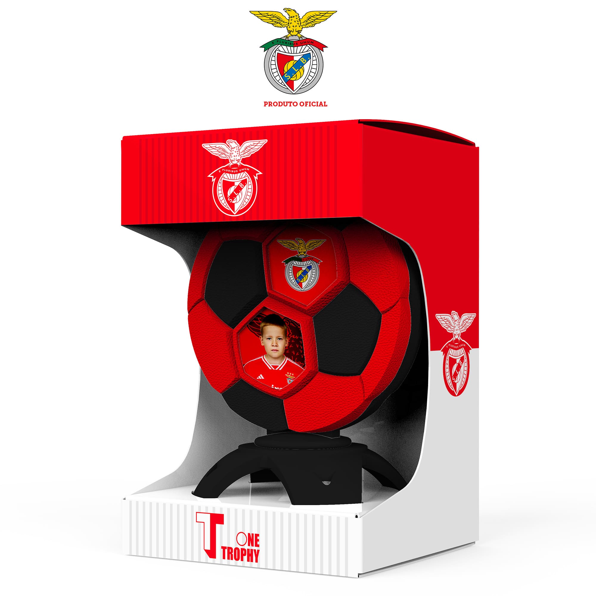 Crie o seu troféu Benfica Lisboa oficialmente licenciado 