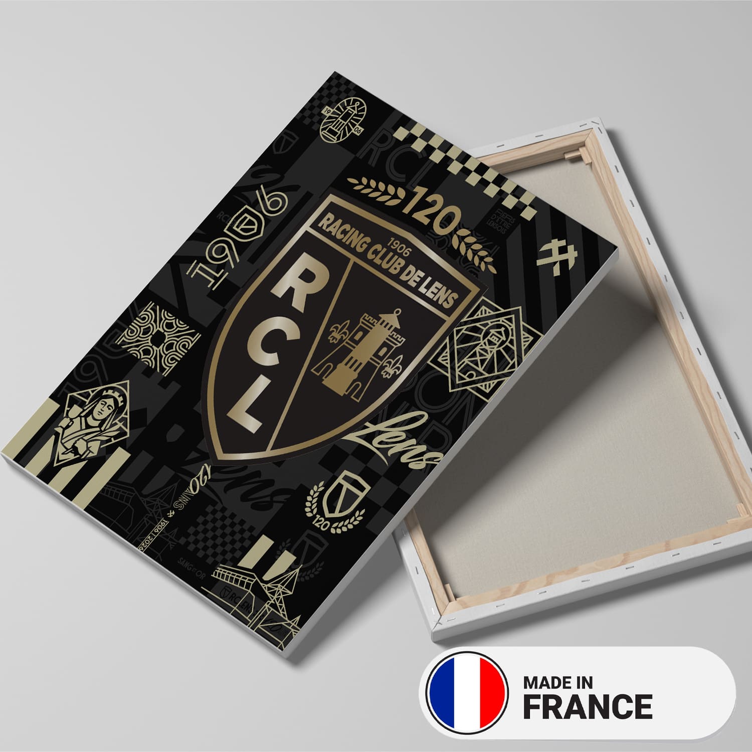 OneTrophy RC Lens - Toile 120 ans - Édition limitée