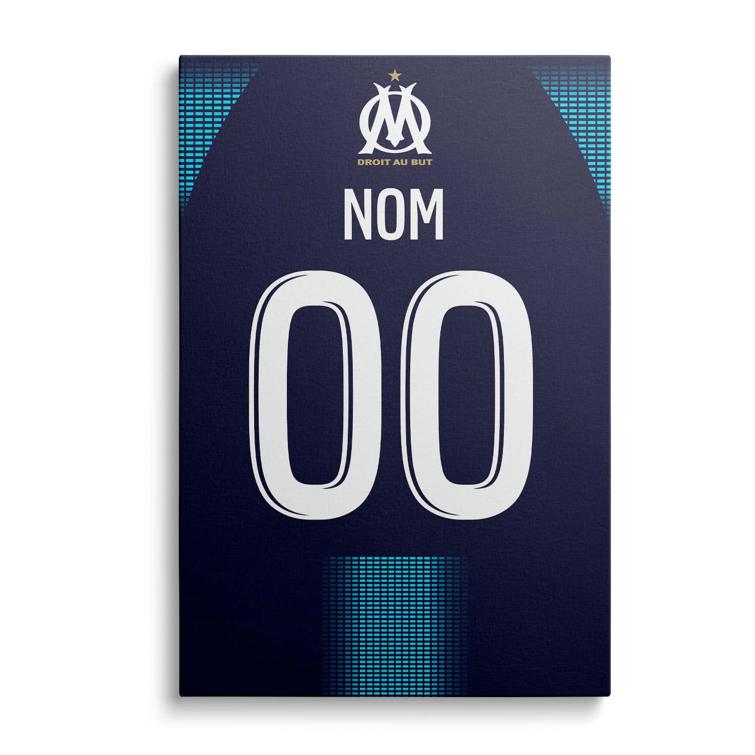 OneTrophy Olympique de Marseille - Toile personnalisable - Extérieur