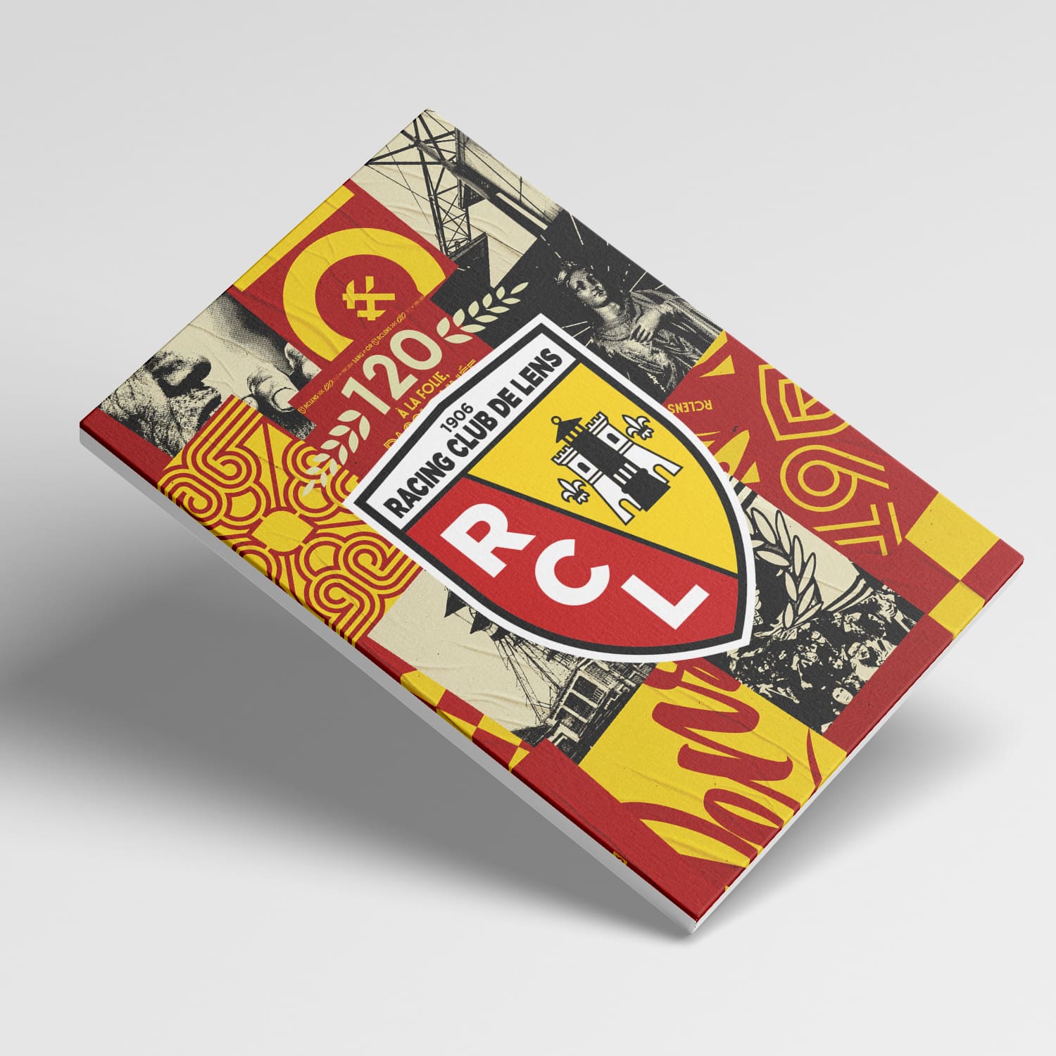 OneTrophy RC Lens - Toile 120 ans - Domicile