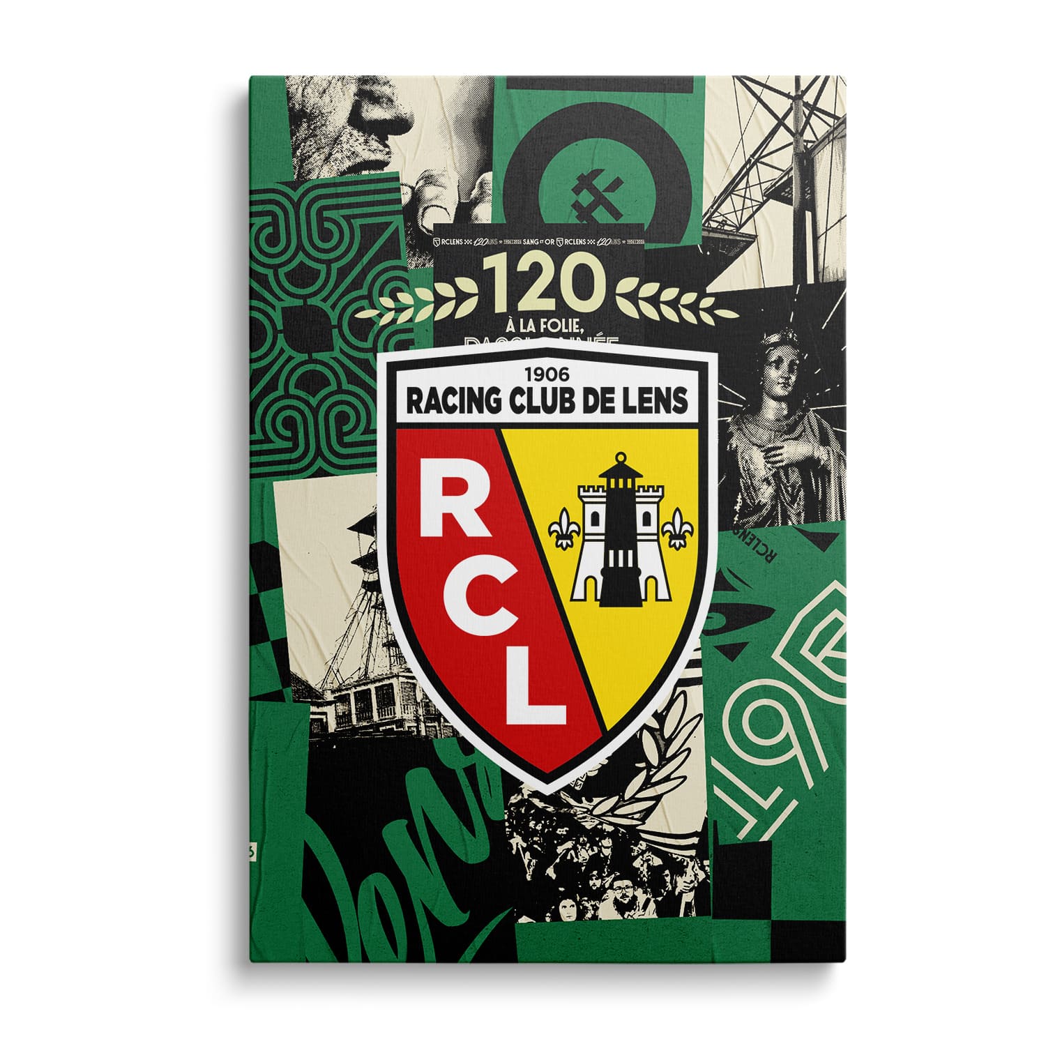 OneTrophy RC Lens - Toile 120 ans - Exterieur