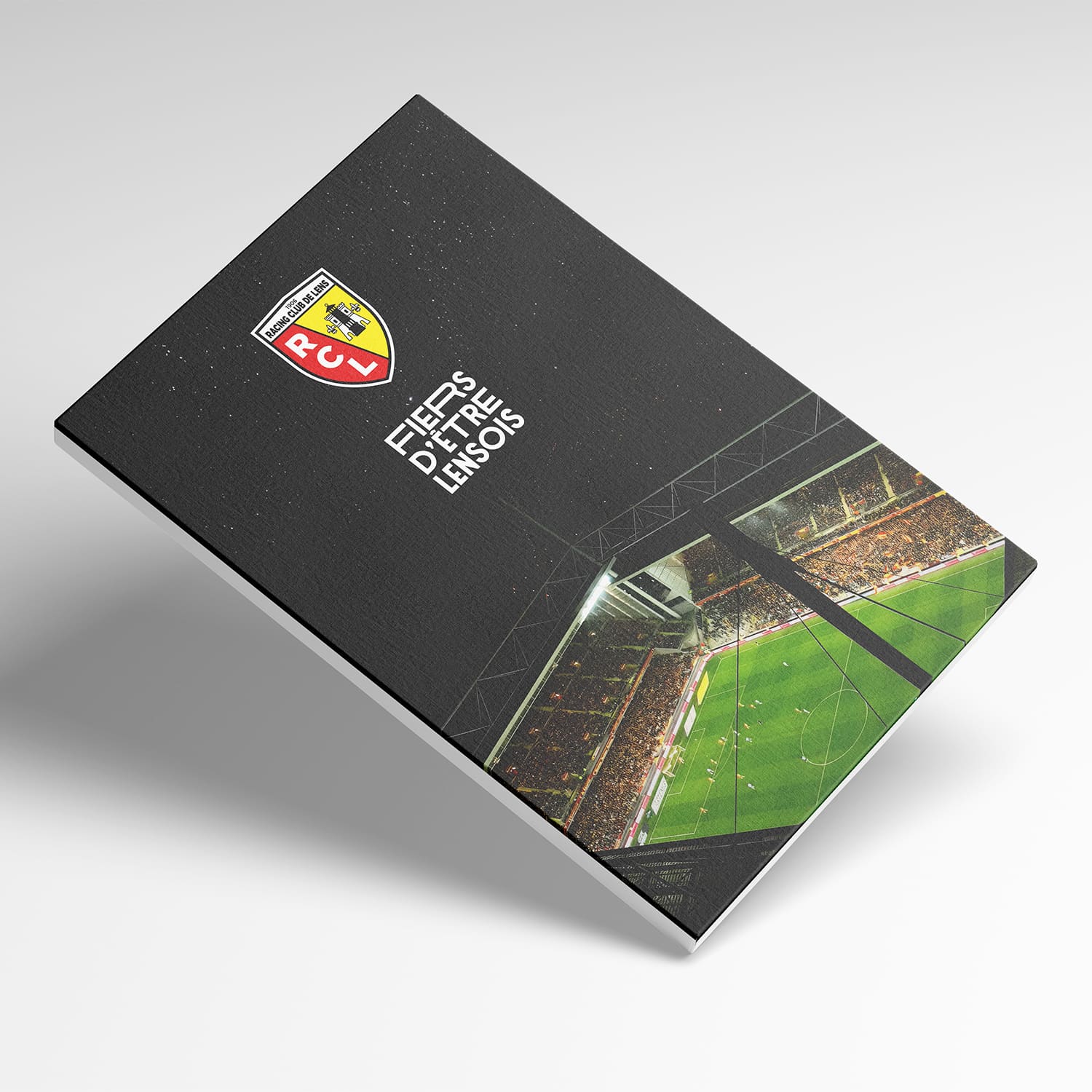 Toile sous licence officielle RC Lens - Bollaert en lumière (50*40cm)