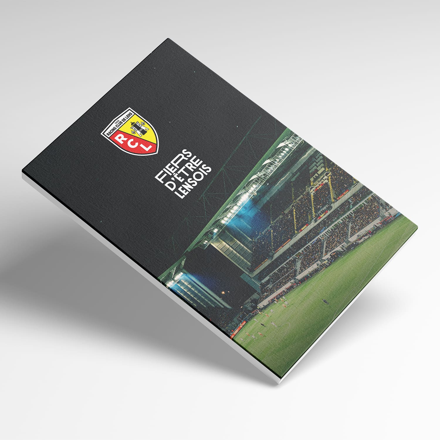 Toile sous licence officielle RC Lens - Frissons à Bollaert (50*40cm)