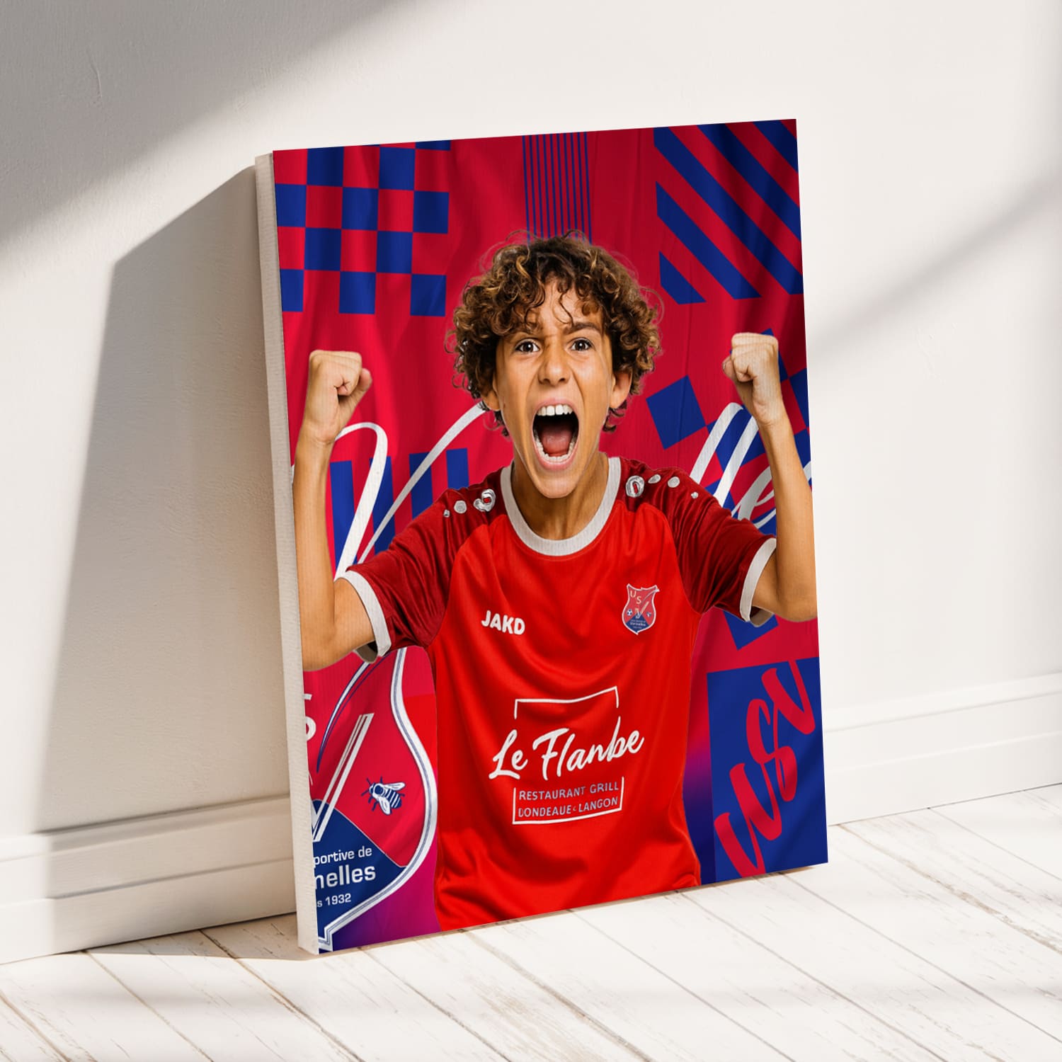 Toile Personnalisable Officielle - US Vermelles