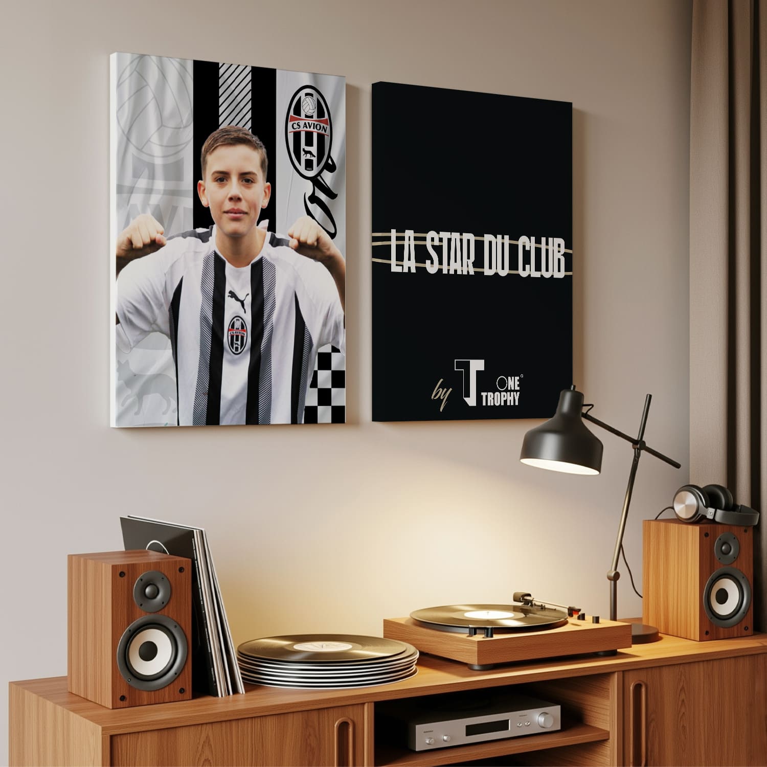 Toile Personnalisable Officielle - CS Avion