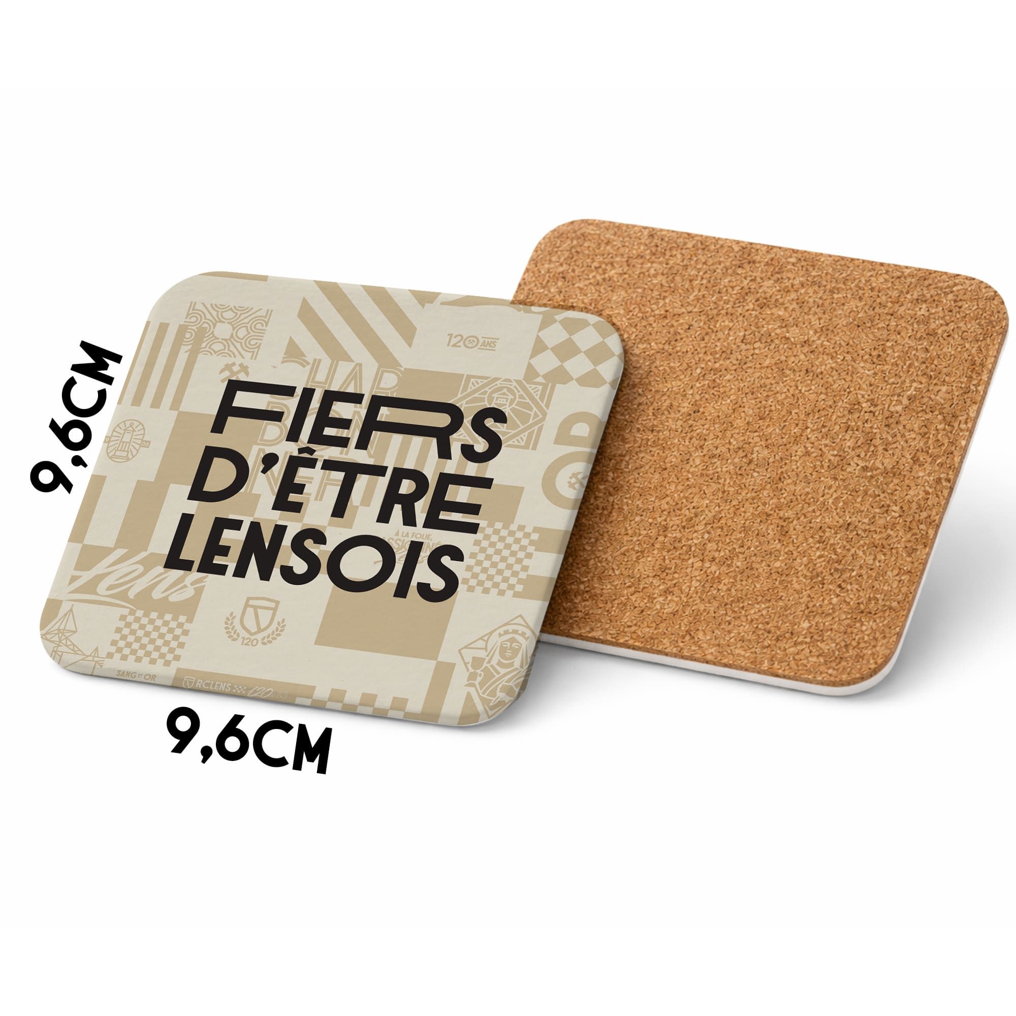 Lot de 6 Dessous de Verre RC Lens – Produit Officiel sous Licence