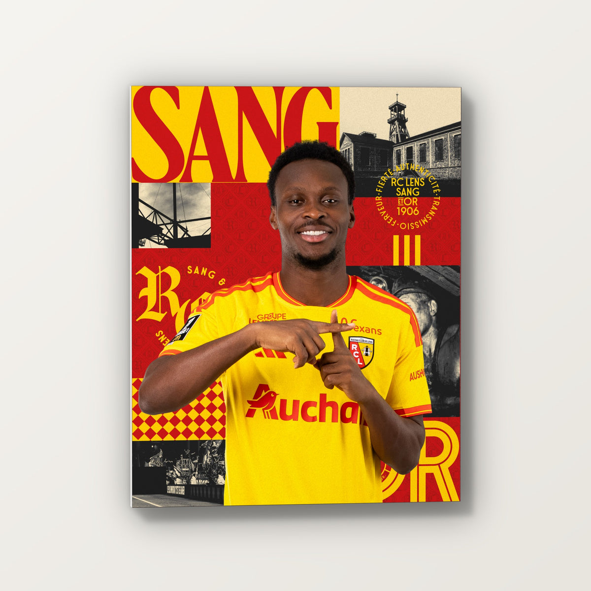 Toile joueur RC Lens Domicile – Joueur 02