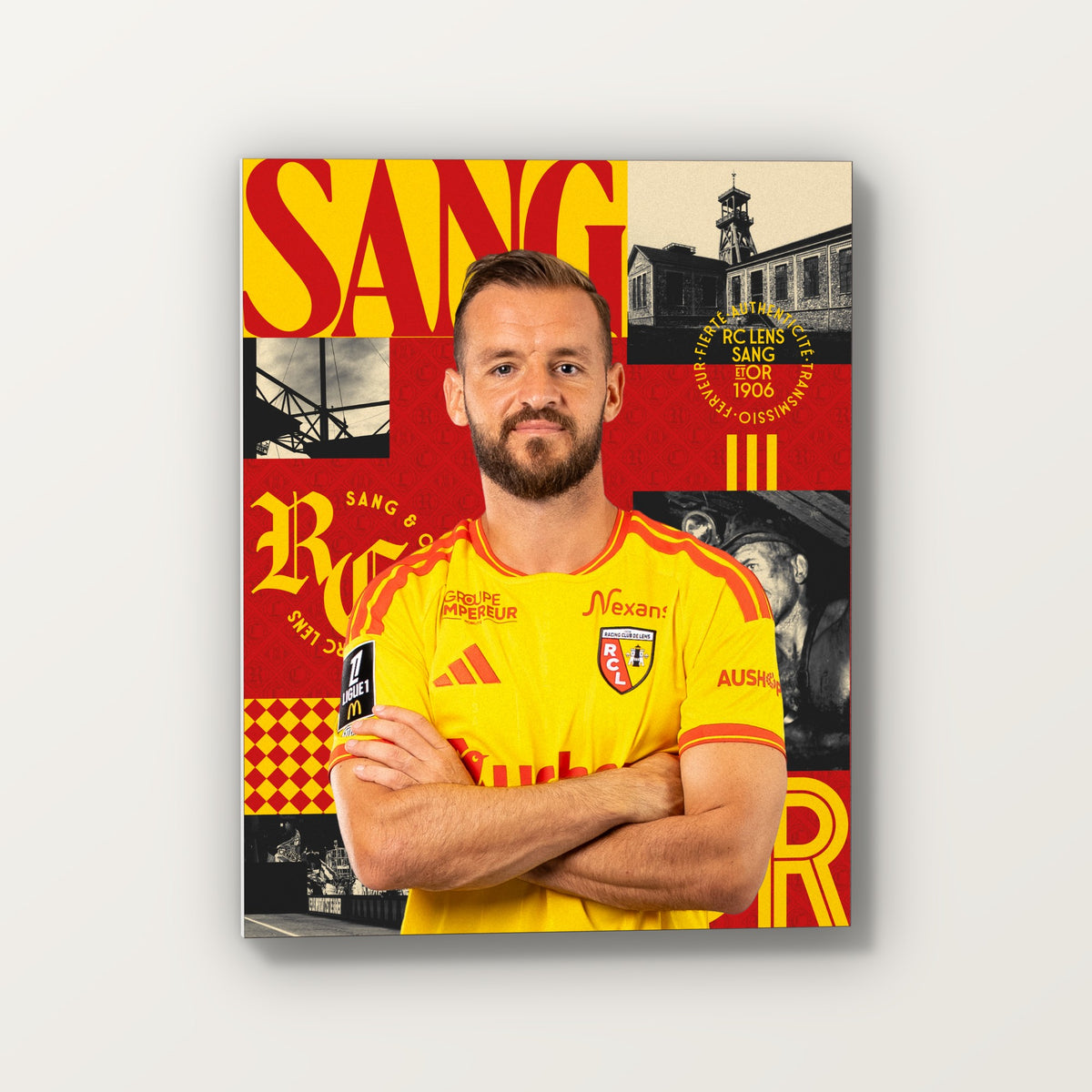 Toile joueur RC Lens Domicile – Joueur 11