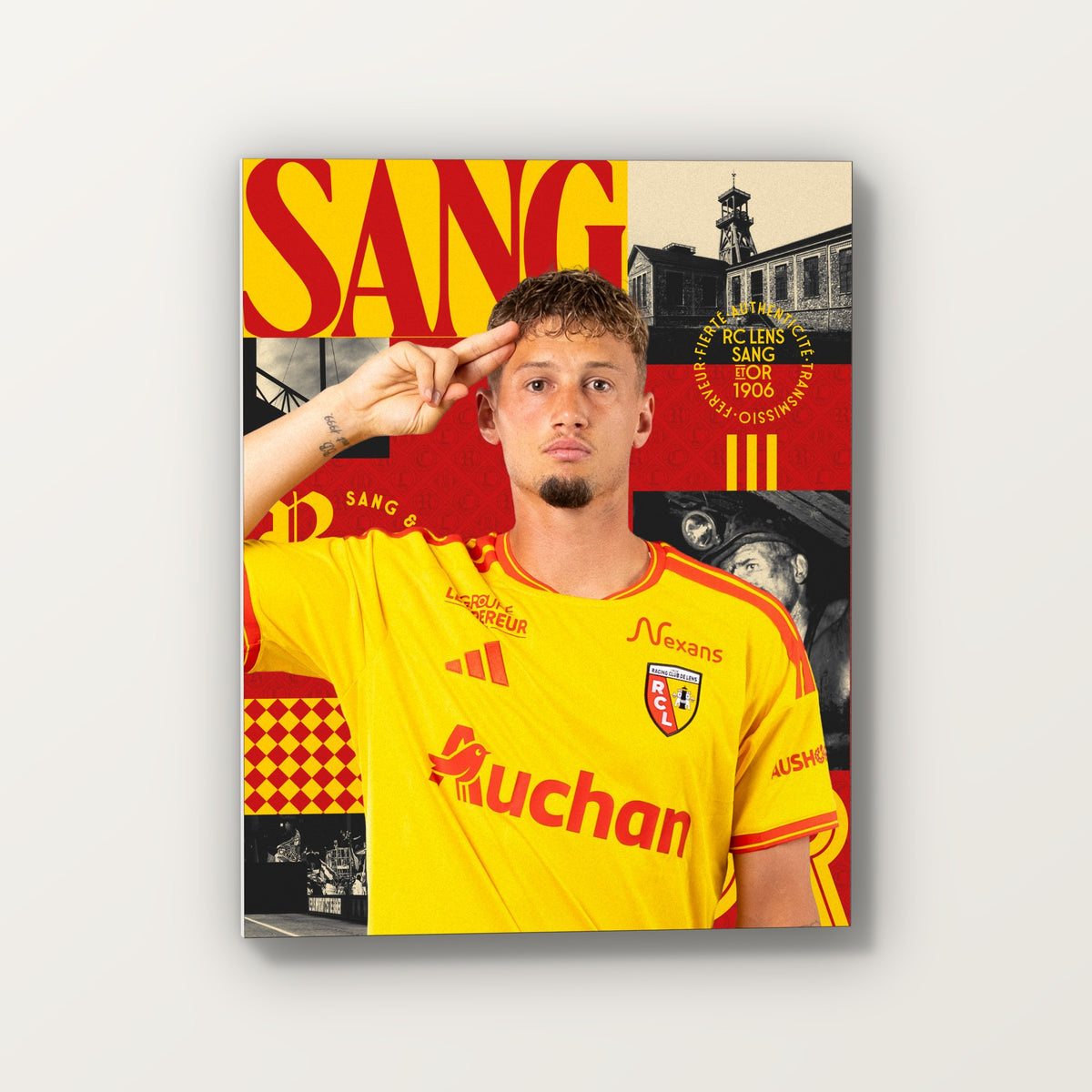 Toile joueur RC Lens Domicile – Joueur 14