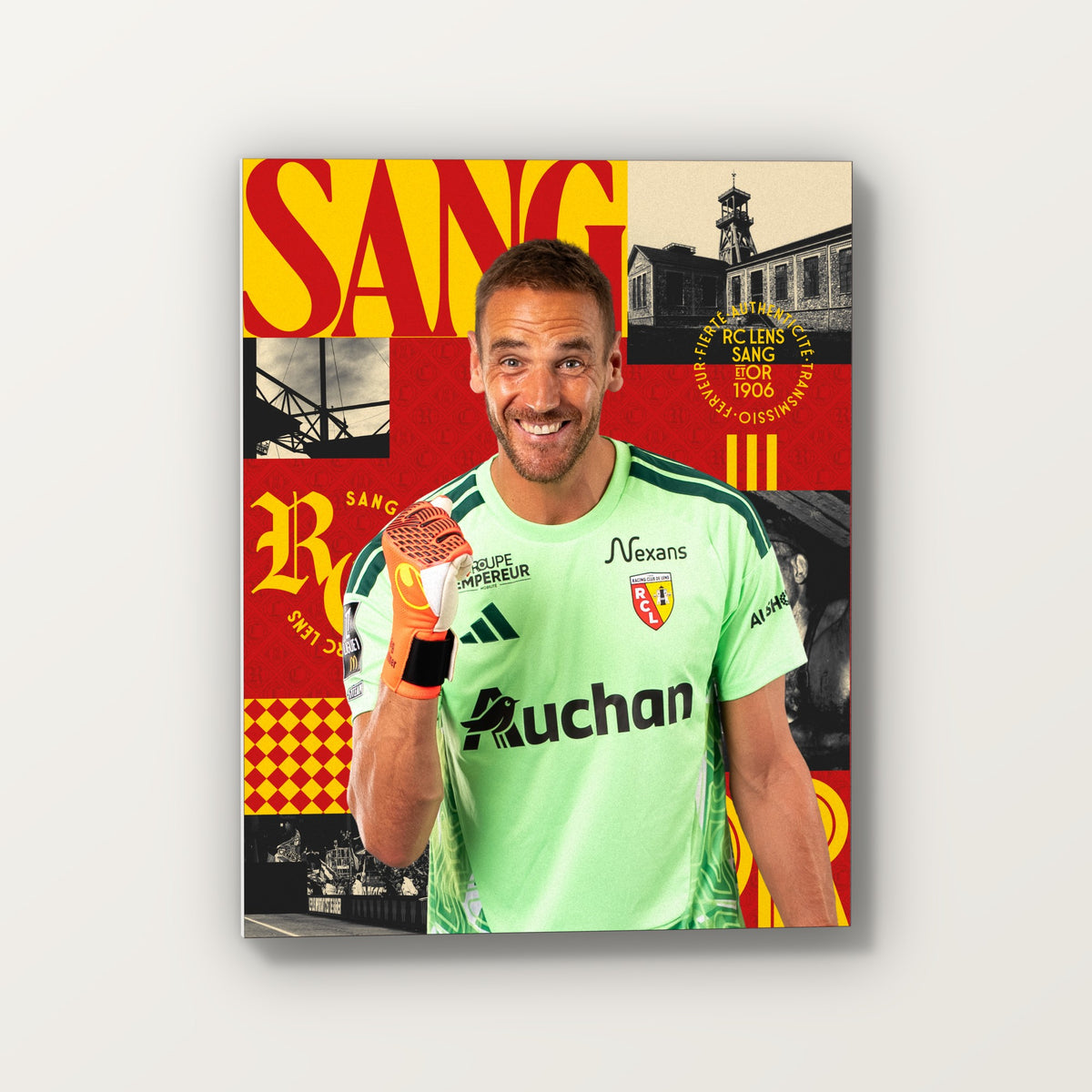 Toile joueur RC Lens Domicile – Joueur 27