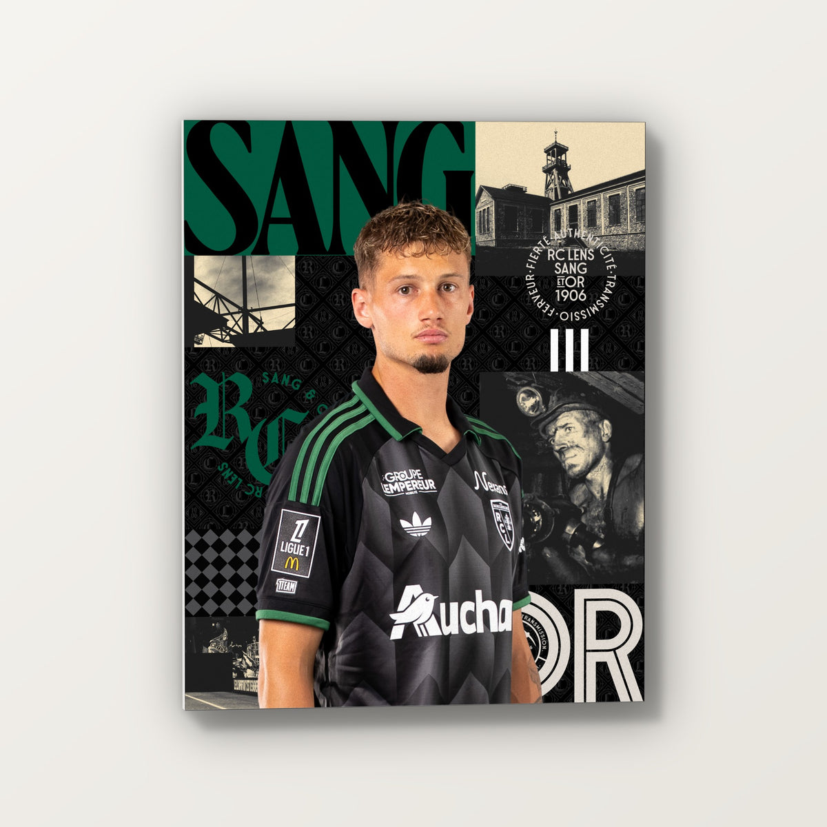 Toile joueur RC Lens Extérieur – Joueur 20