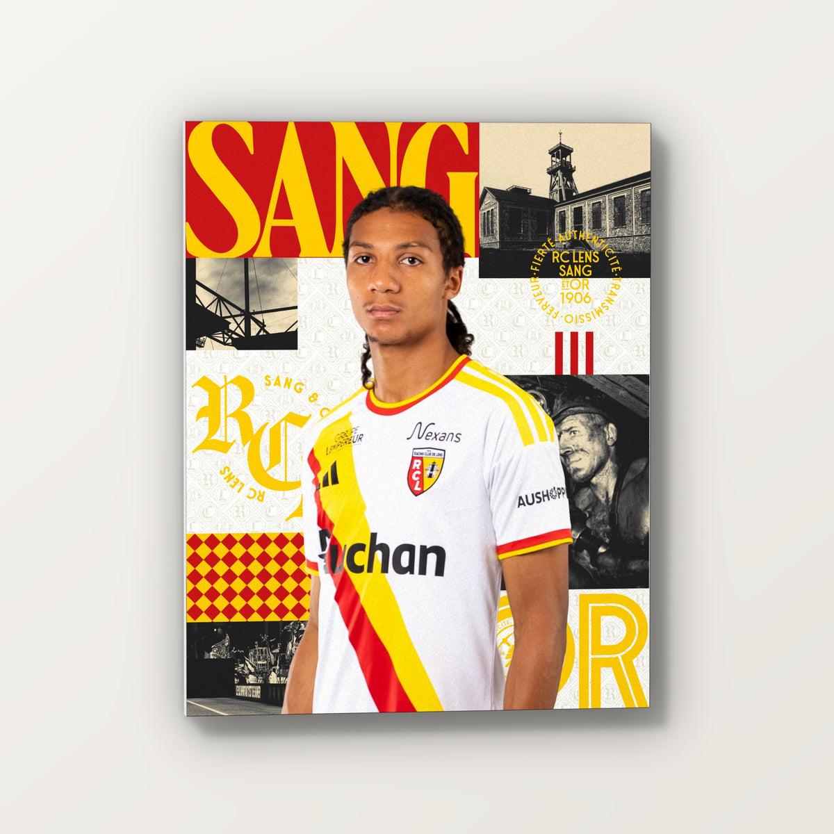 Toile joueur RC Lens Third – Joueur 06