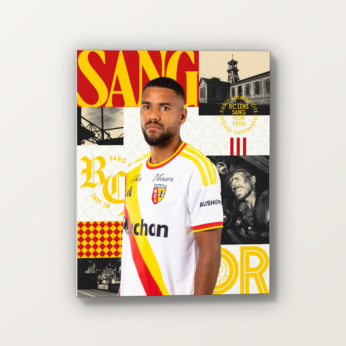 Toile joueur RC Lens Third – Joueur 10