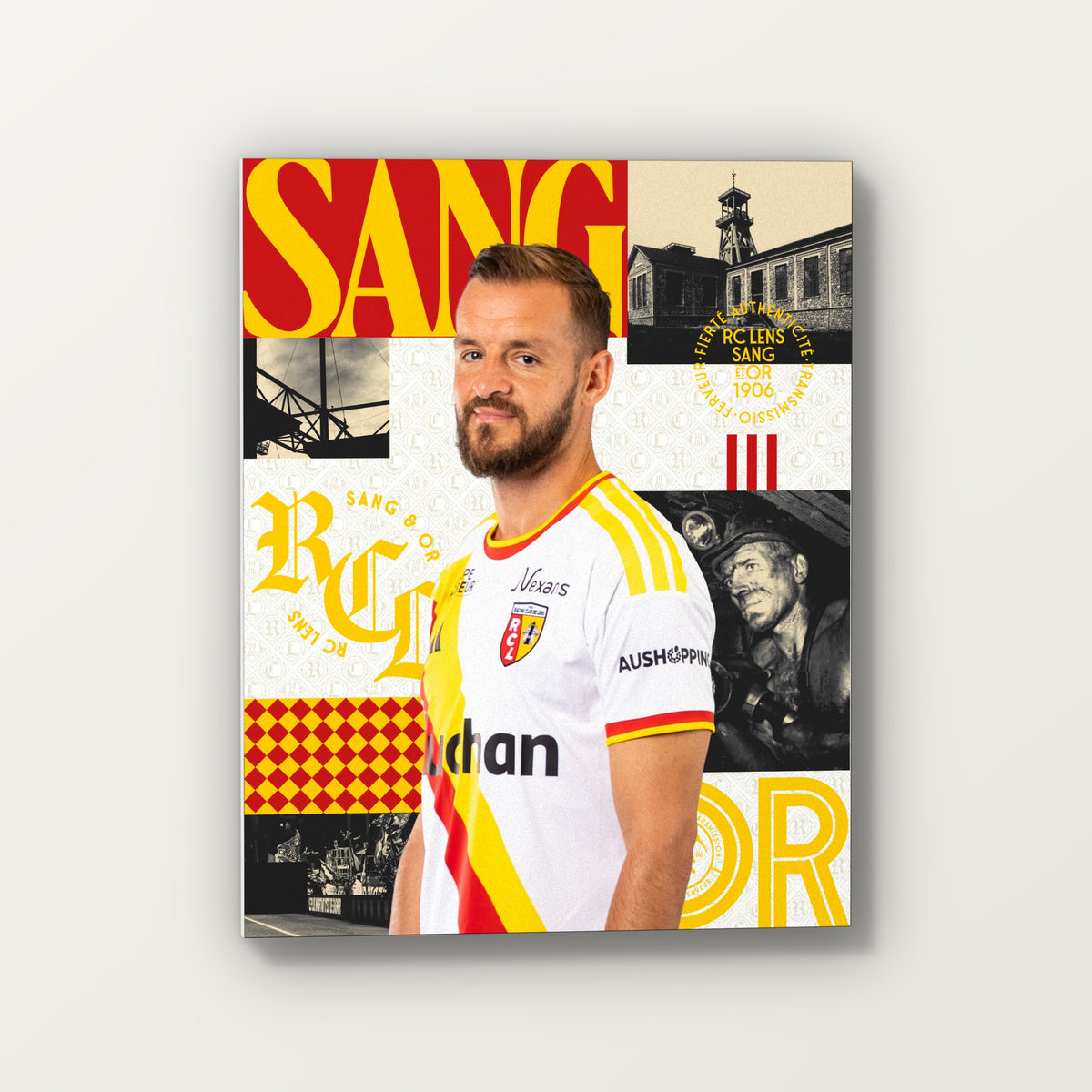 Toile joueur RC Lens Third – Joueur 11