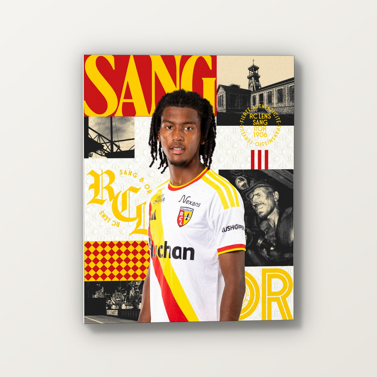 Toile joueur RC Lens Third – Joueur 12