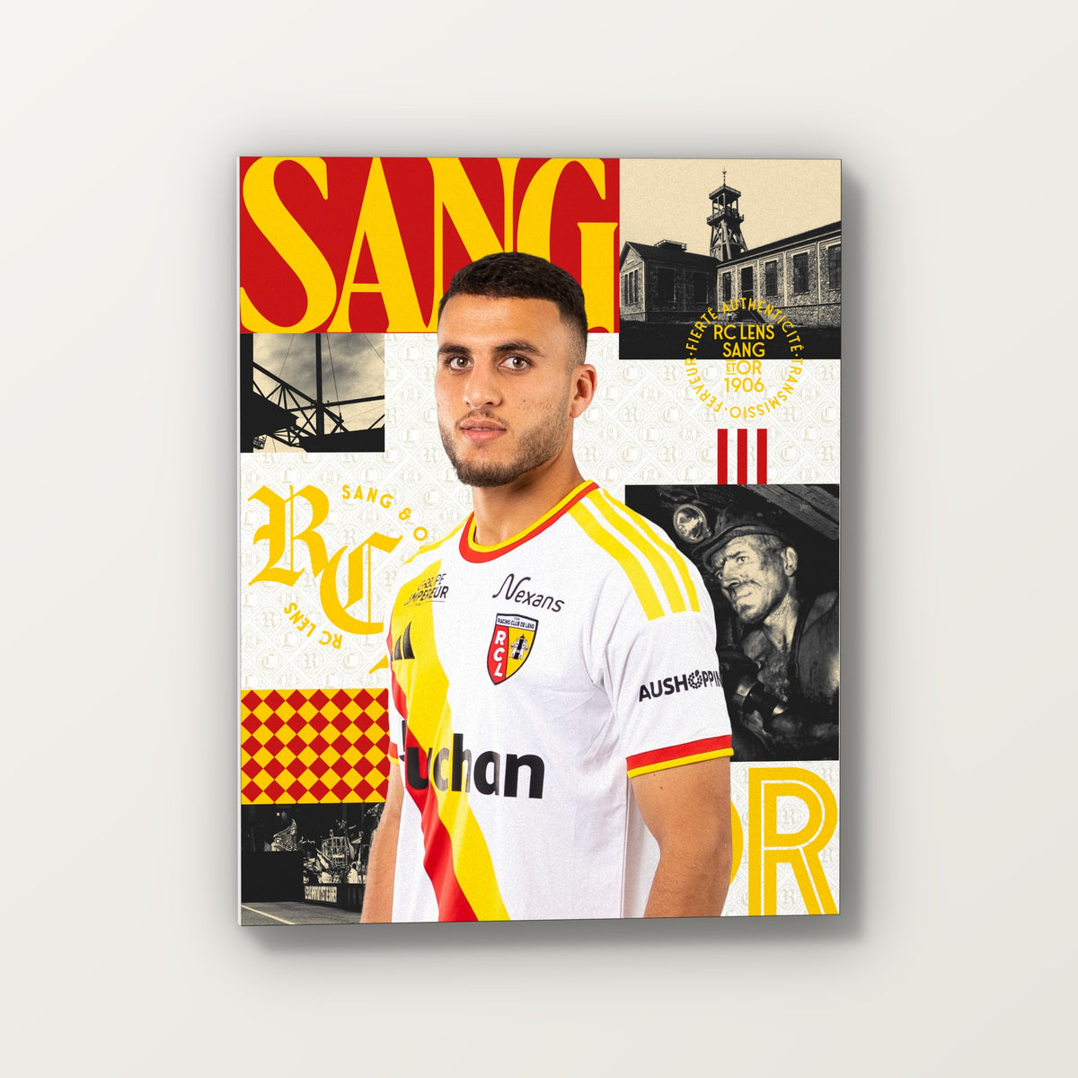 Toile joueur RC Lens Third – Joueur 17