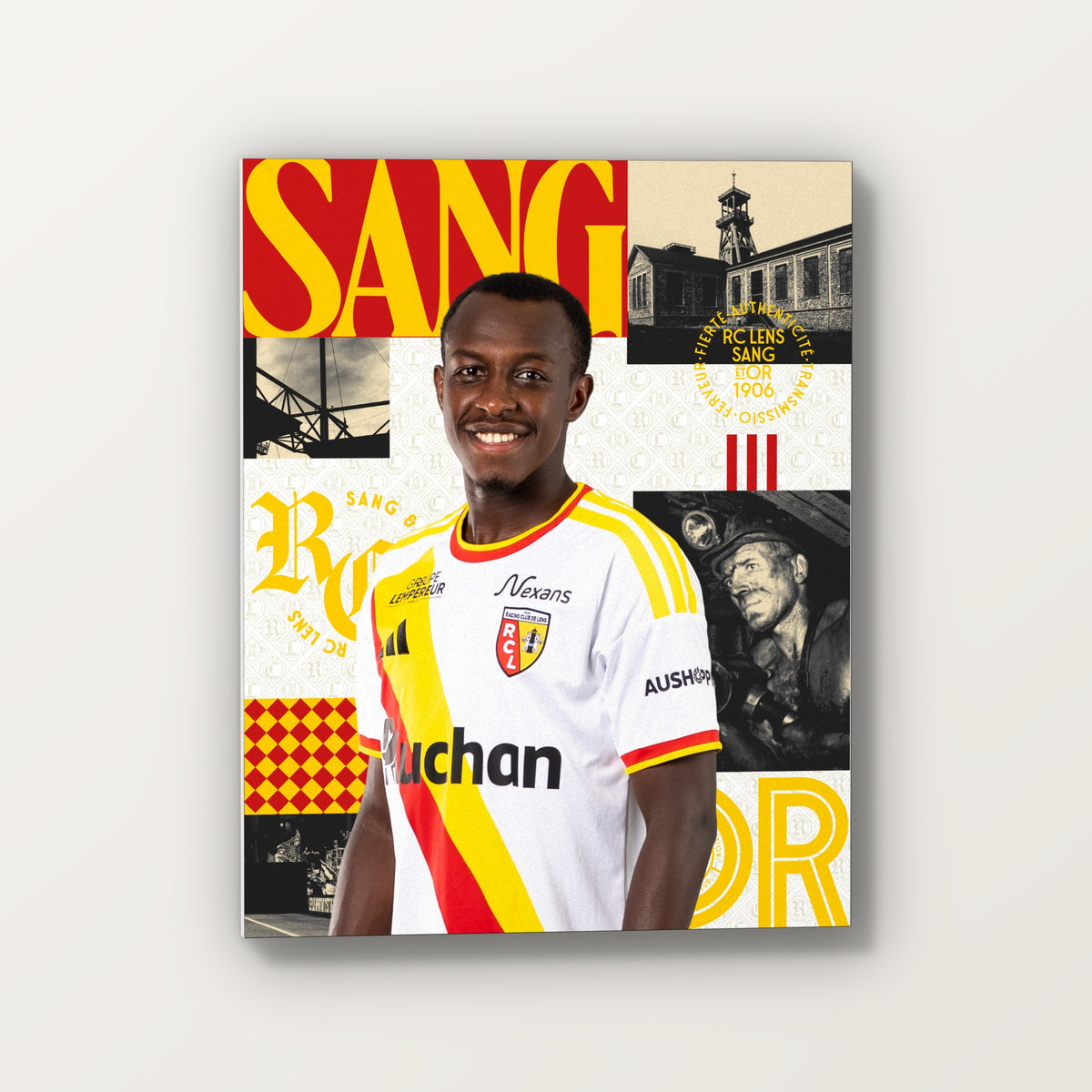 Toile joueur RC Lens Third – Joueur 18