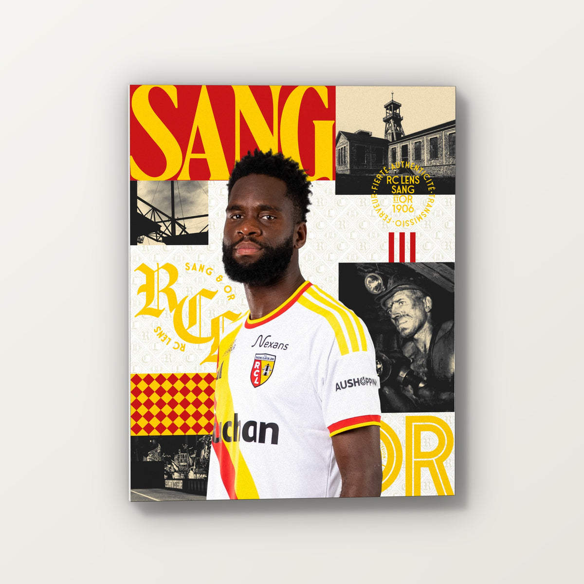 Toile joueur RC Lens Third – Joueur 21