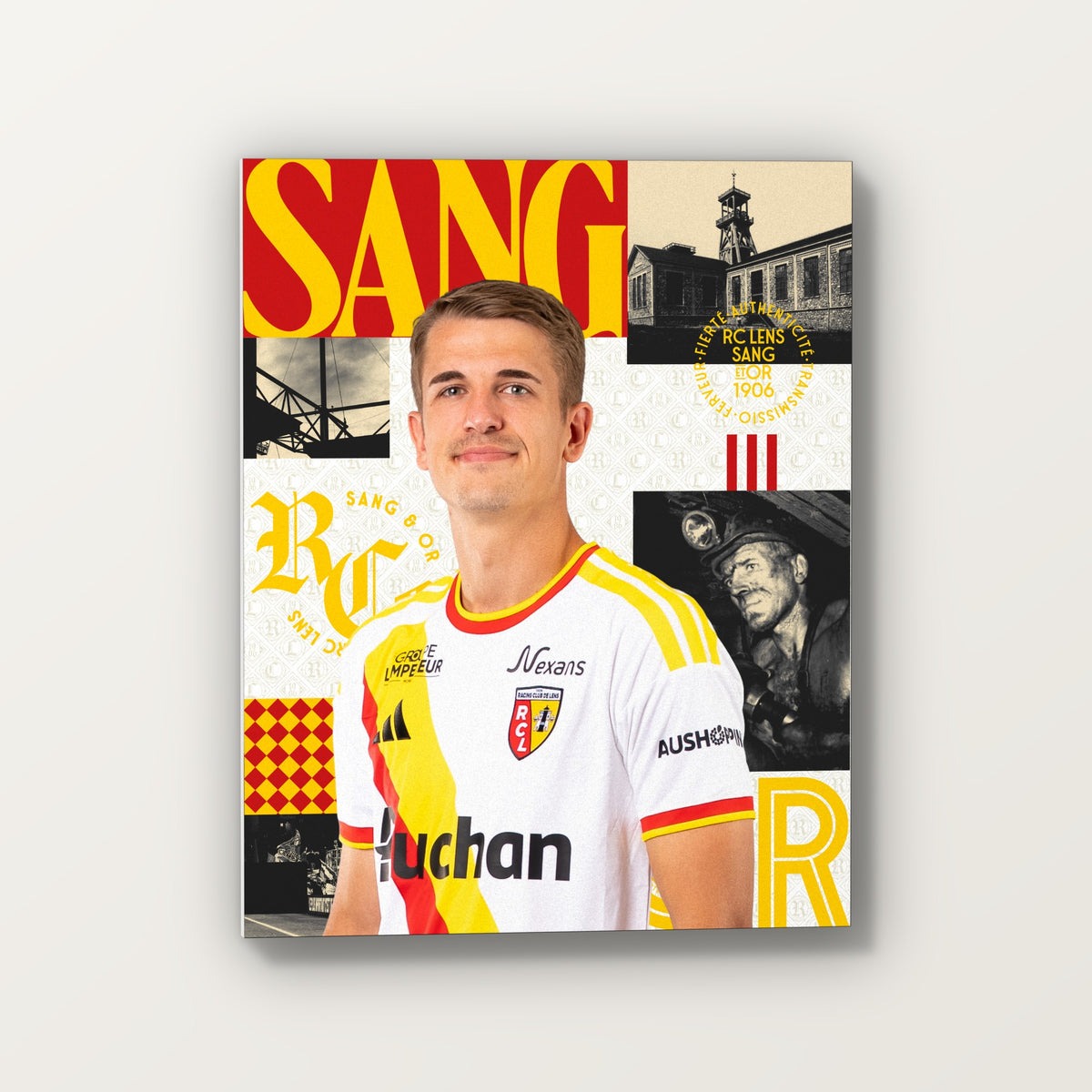 Toile joueur RC Lens Third – Joueur 22